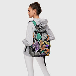 Рюкзак Underground pattern Fashion trend, цвет: 3D-принт — фото 2