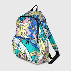 Рюкзак Яркие цветы в стиле поп-арт