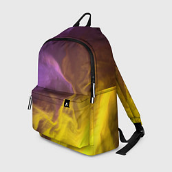 Рюкзак Неоновые фонари на шёлковой поверхности - Фиолетов