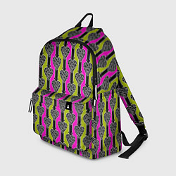 Рюкзак Striped multicolored pattern Сердце, цвет: 3D-принт
