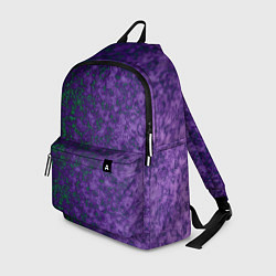 Рюкзак Marble texture purple green color, цвет: 3D-принт