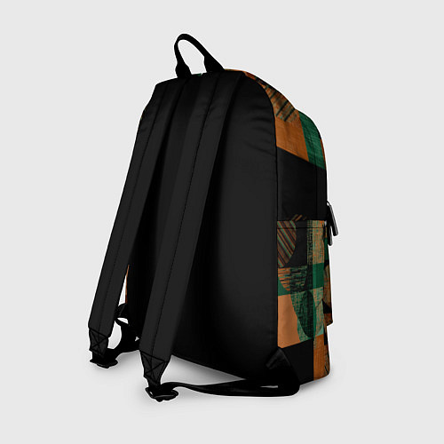 Рюкзак Текстурированный абстрактный, геометрический принт / 3D-принт – фото 2
