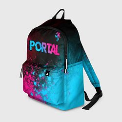 Рюкзак Portal Neon Gradient, цвет: 3D-принт