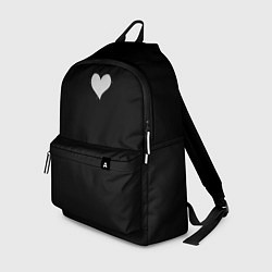 Рюкзак Сердце - заплатка, цвет: 3D-принт