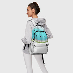 Рюкзак Водяной арбуз, цвет: 3D-принт — фото 2