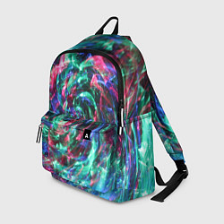 Рюкзак Абстрактные волны огоньков, цвет: 3D-принт