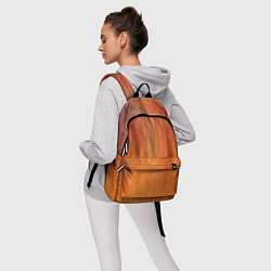 Рюкзак Огненно-оранжевая поверхность, цвет: 3D-принт — фото 2