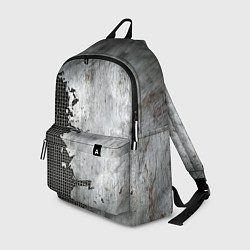 Рюкзак Рваный металл на сетке, цвет: 3D-принт