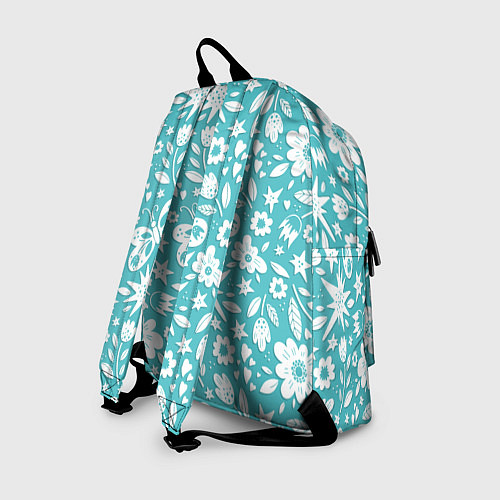 Рюкзак Нежный цветочный паттерн / 3D-принт – фото 2