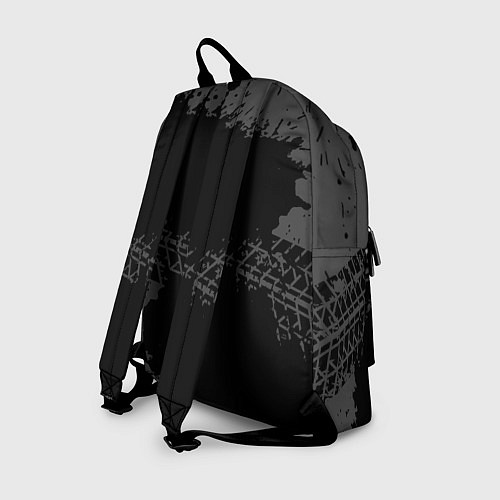 Рюкзак Tesla speed шины на темном: символ, надпись / 3D-принт – фото 2