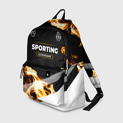 Рюкзак Sporting legendary sport fire, цвет: 3D-принт