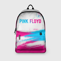 Рюкзак Pink Floyd neon gradient style: символ сверху, цвет: 3D-принт — фото 2