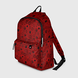 Рюкзак Красный абстрактный узор, цвет: 3D-принт