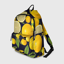 Рюкзак Лимонные дольки, цвет: 3D-принт