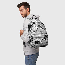 Рюкзак Да я паук и что с того pattern, цвет: 3D-принт — фото 2