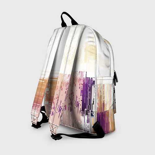 Рюкзак Пиксельнaя абстракция / 3D-принт – фото 2