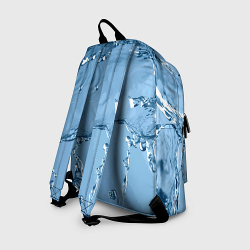 Рюкзак Водные подтёки на стекле / 3D-принт – фото 2