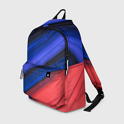 Рюкзак Синий и красный песок, цвет: 3D-принт