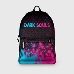 Рюкзак Dark Souls - neon gradient: символ сверху, цвет: 3D-принт — фото 2