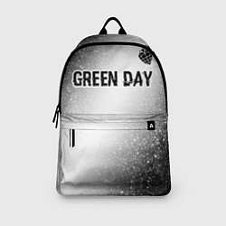 Рюкзак Green Day glitch на светлом фоне: символ сверху, цвет: 3D-принт — фото 2