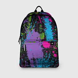 Рюкзак Для граффити - абстрактные брызги, цвет: 3D-принт — фото 2
