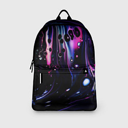 Рюкзак Фиолетовая вода и краски, цвет: 3D-принт — фото 2