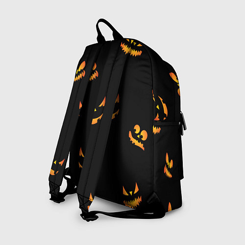 Рюкзак Halloween горящие тыквы / 3D-принт – фото 2