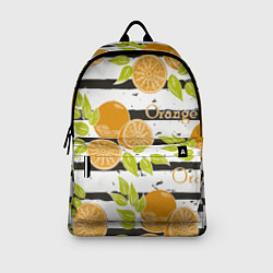 Рюкзак Апельсины на чёрно-белом фоне, цвет: 3D-принт — фото 2