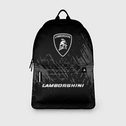 Рюкзак Lamborghini speed шины на темном: символ, надпись, цвет: 3D-принт — фото 2