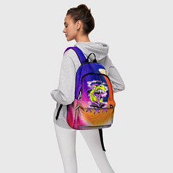 Рюкзак Прикольный динозаврик разинул пасть, цвет: 3D-принт — фото 2