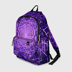 Рюкзак Фантастические фиолетовые лучи, цвет: 3D-принт