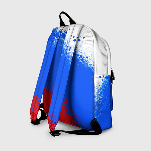 Рюкзак Флаг России - триколор / 3D-принт – фото 2