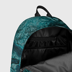Рюкзак Волны абстрактной воды и красок, цвет: 3D-принт — фото 2
