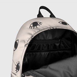 Рюкзак Глаза паттерн, цвет: 3D-принт — фото 2