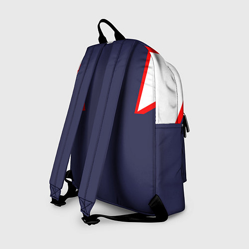 Рюкзак FIRM с белыми плечами / 3D-принт – фото 2