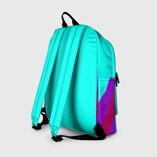 Рюкзак FIRM ярко-бирюзовая / 3D-принт – фото 2