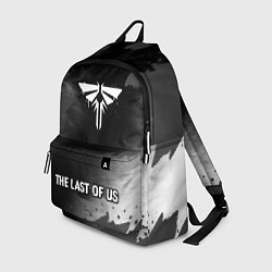 Рюкзак The Last Of Us glitch на темном фоне: символ, надп, цвет: 3D-принт