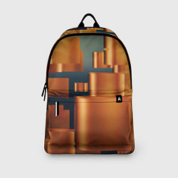 Рюкзак Золотые геометрические слитки, цвет: 3D-принт — фото 2