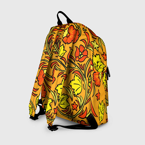 Рюкзак Хохлома золотой фон / 3D-принт – фото 2