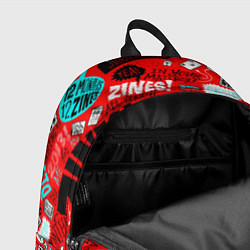 Рюкзак Zines subscription, цвет: 3D-принт — фото 2