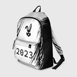 Рюкзак Новогодний хитрый кролик 2023, цвет: 3D-принт