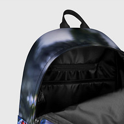 Рюкзак Дымчатый кот и елка, цвет: 3D-принт — фото 2