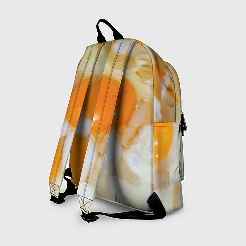 Рюкзак Яичница с салом / 3D-принт – фото 2