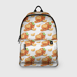 Рюкзак Мандаринки - паттерн, цвет: 3D-принт — фото 2