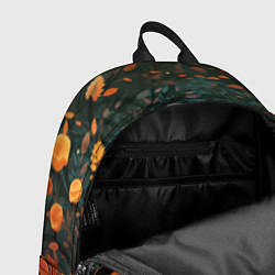 Рюкзак Две лисоньки в стиле Folk Art, цвет: 3D-принт — фото 2