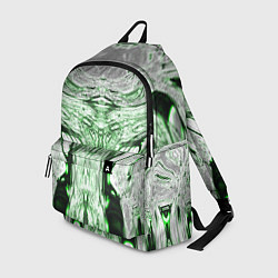 Рюкзак Зеленый узор, цвет: 3D-принт