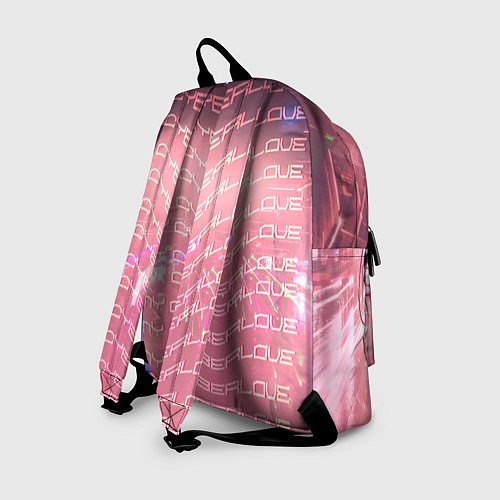 Рюкзак Влюбленные кибер-котики / 3D-принт – фото 2