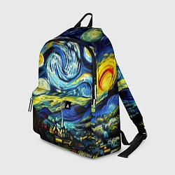 Рюкзак Винсент ван Гог, звездная ночь, цвет: 3D-принт
