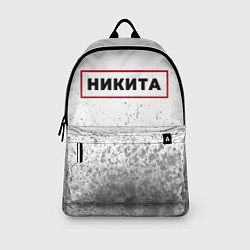 Рюкзак Никита - в красной рамке на светлом, цвет: 3D-принт — фото 2