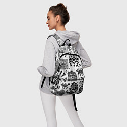 Рюкзак Знаки племени Майя, цвет: 3D-принт — фото 2